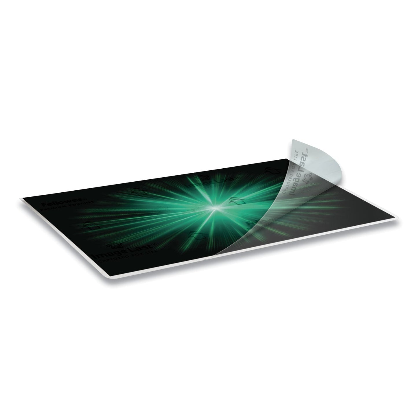 Fellowes ImageLast Laminating Pouches with UV Protection, 3 mil, 9" x 11.5", Clear, 150/Pack - themonogram manor 