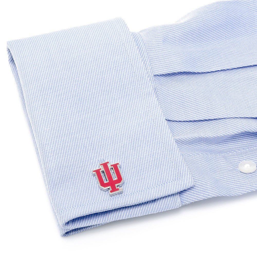 NCAA Indiana University Hoosiers Cufflinks - themonogram manor 