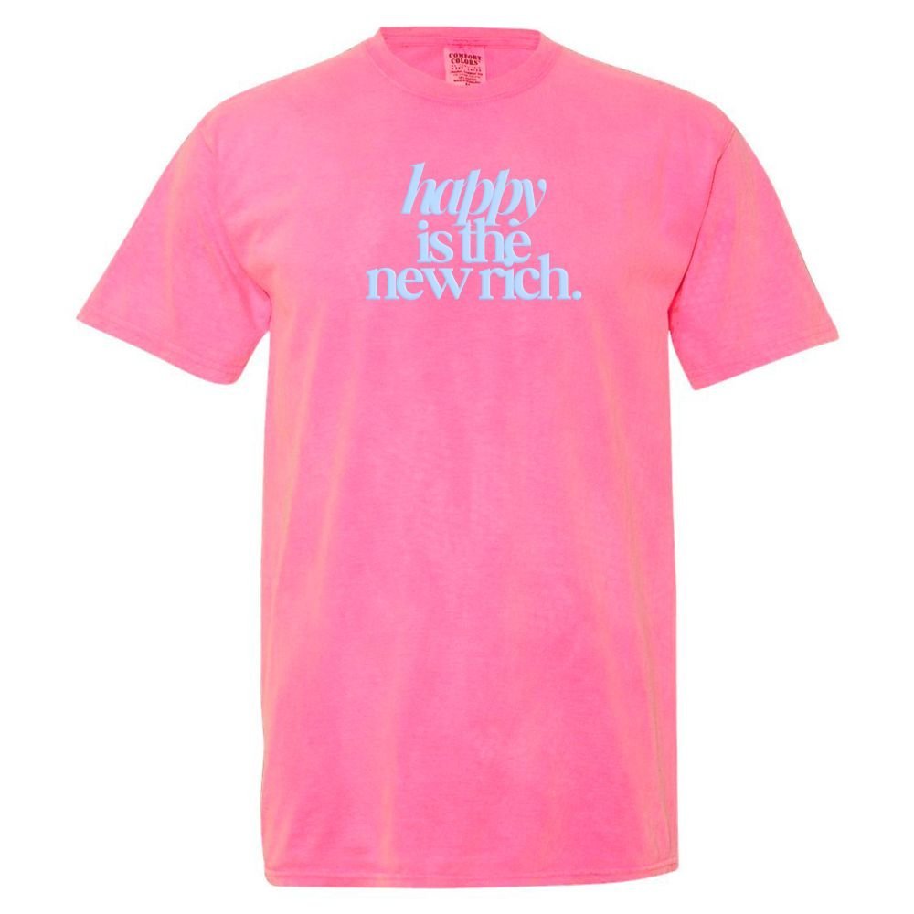 PUFF 'Happy Is The New Rich' T-Shirt - themonogram manor 