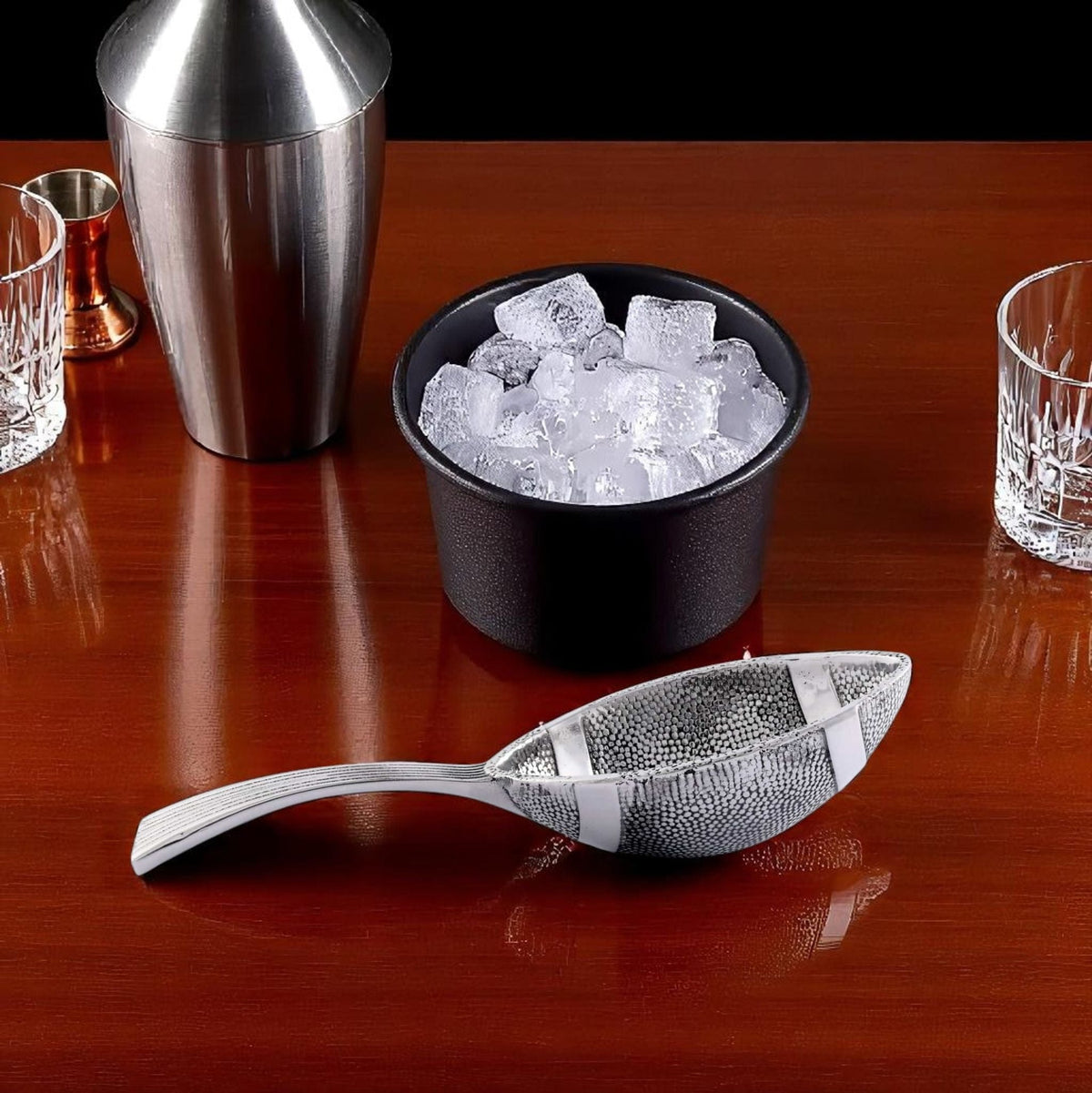 Football Ice Scoop - themonogram manor 