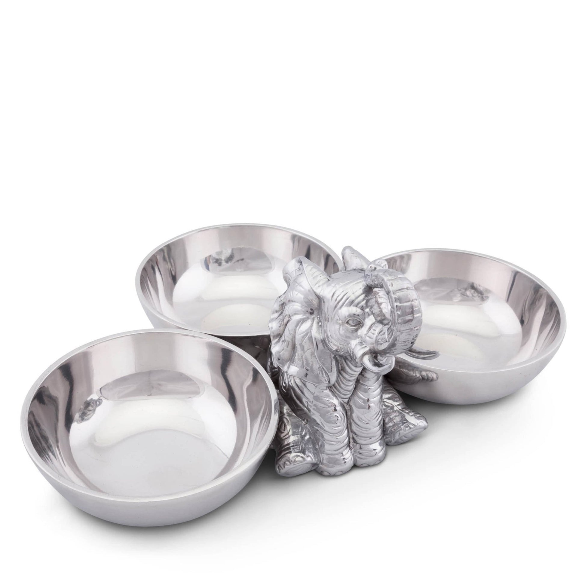 Elephant Three-Bowl Server - themonogram manor 