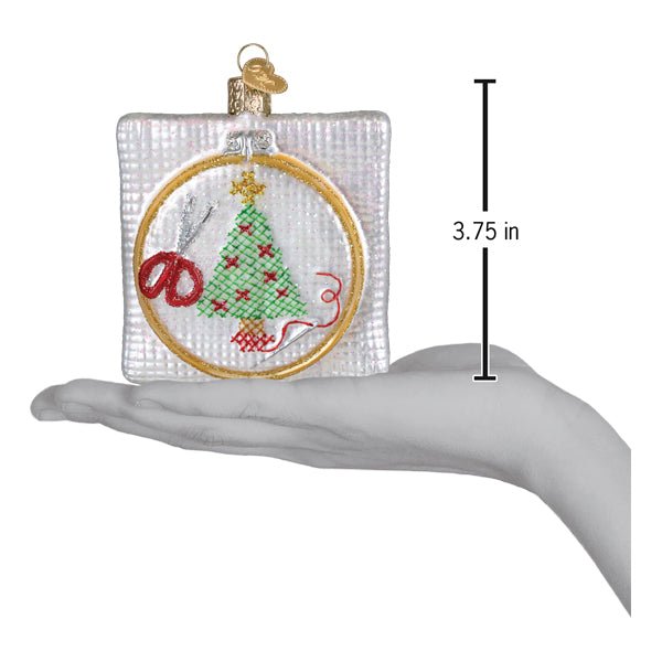 Christmas Cross Stitch Ornament - themonogram manor 