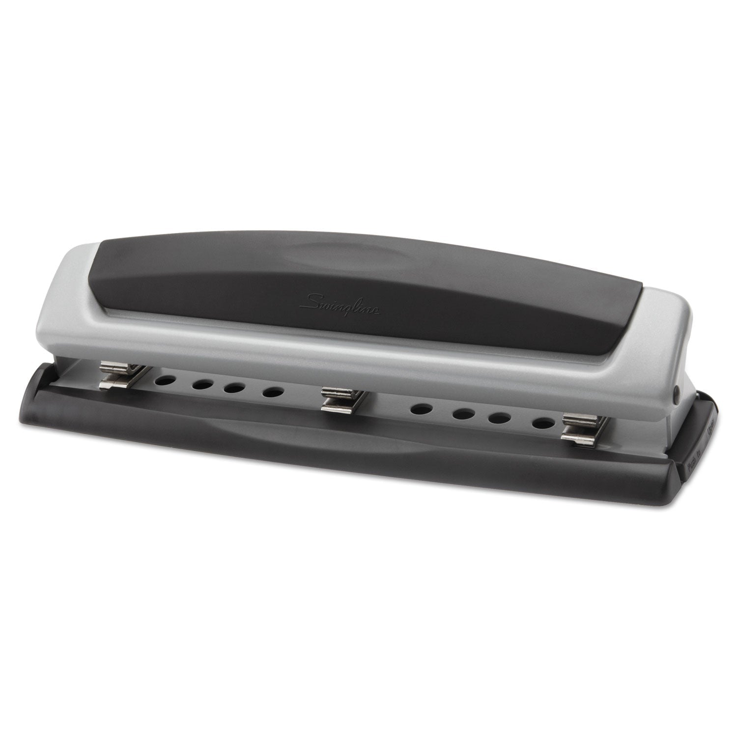 Swingline 10 - Sheet Precision Pro Desktop Two - to Three - Hole Punch, 9/32" Holes - themonogram manor 