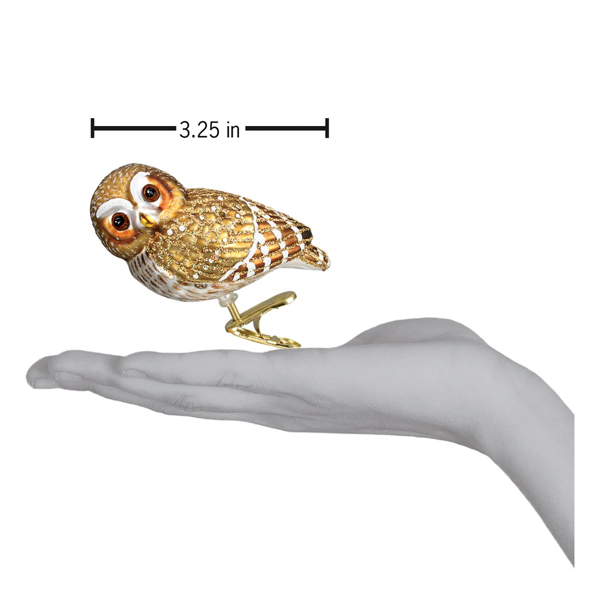 Pygmy Owl Ornament - themonogram manor 