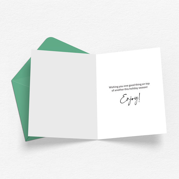 Cake Christmas Card - themonogram manor 