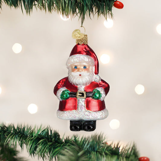 Short Stuff Santa Ornament - themonogram manor 