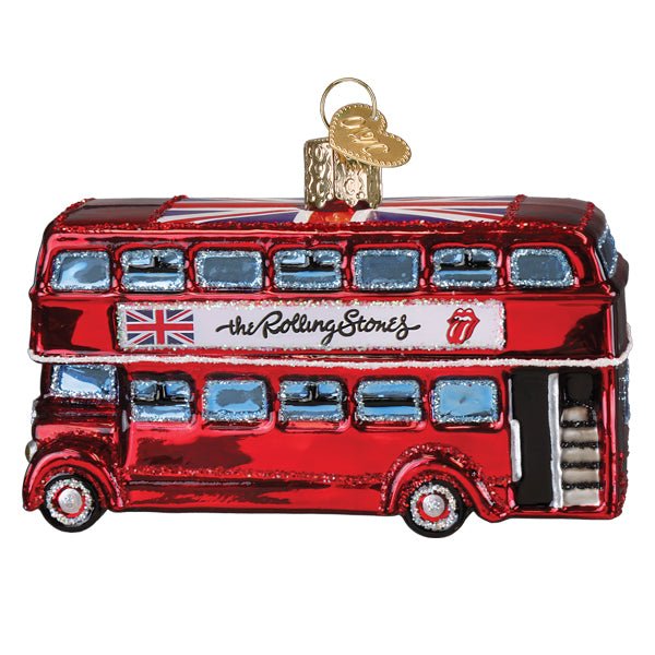 The Rolling Stones British Bus Ornament - themonogram manor 