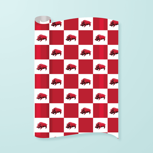 Red Hog Gift Wrap - themonogram manor 