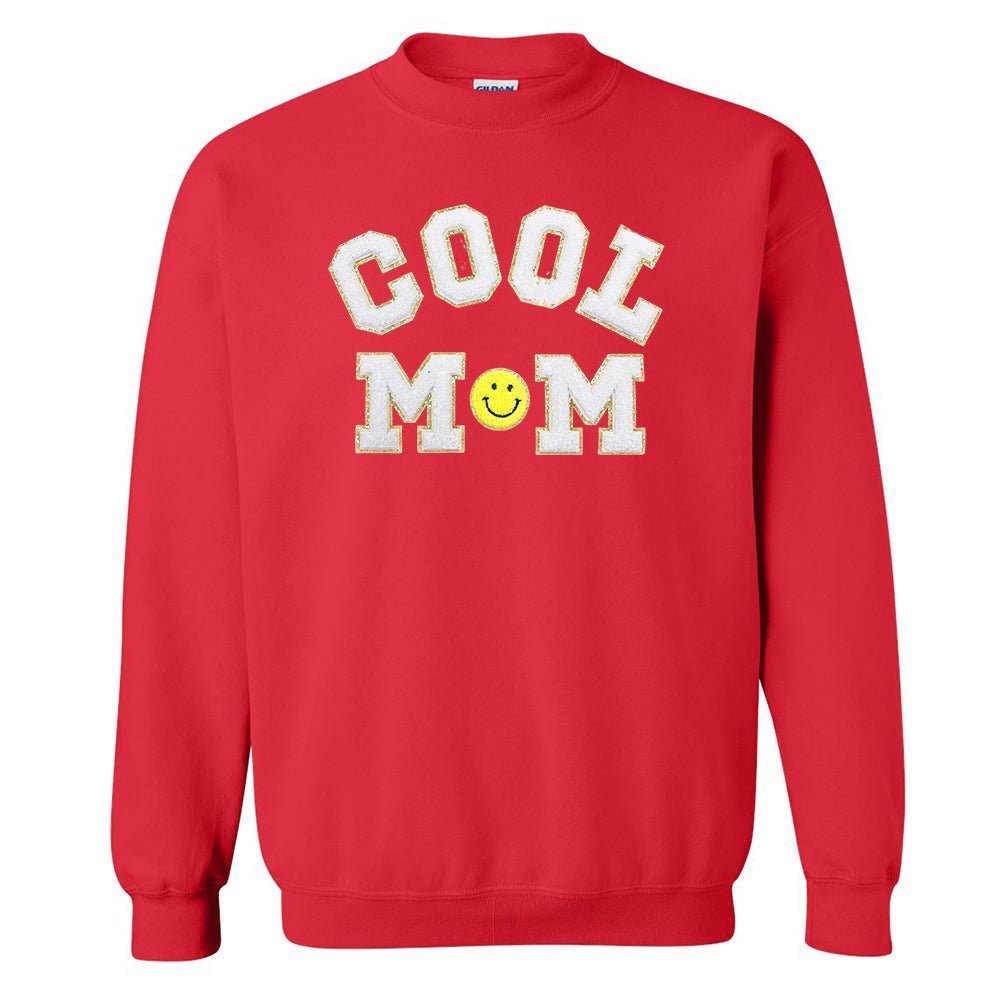 Cool Mom Letter Patch Sweatshirt - themonogram manor 