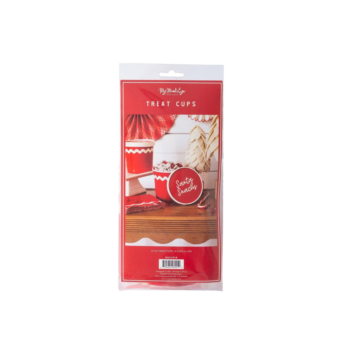 BEC1018 - Believe Ric Rac Treat Cup - themonogram manor 