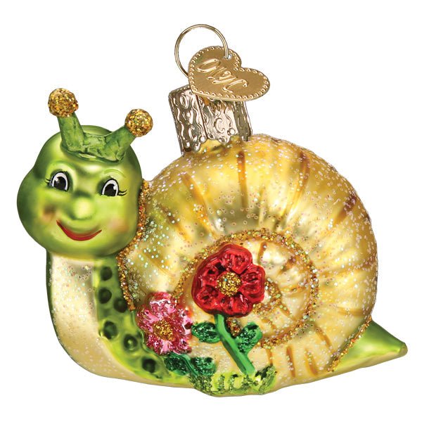Smiley Snail Ornament - themonogram manor 