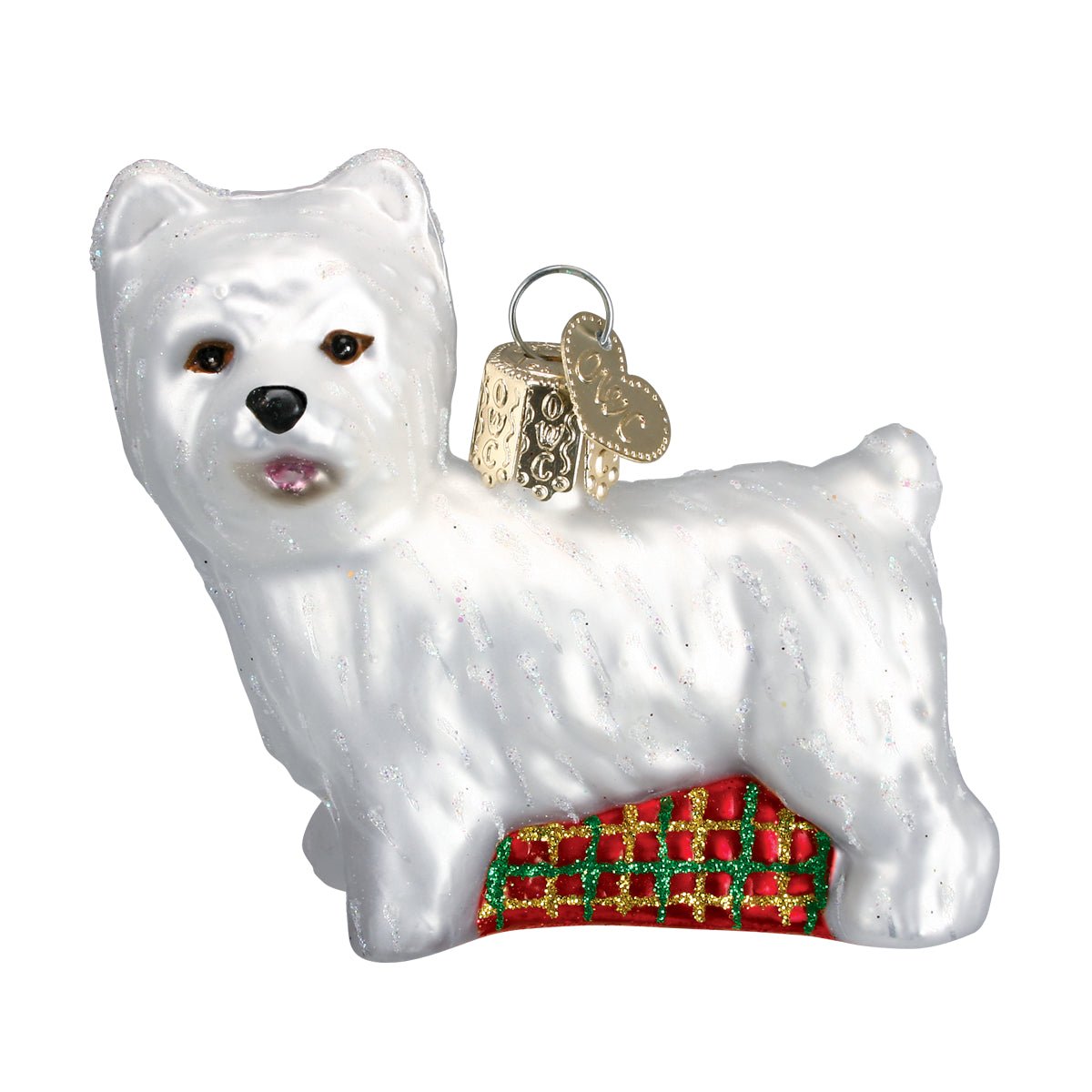 Westie Ornament - #themonogram manor #