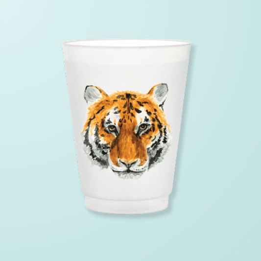 Tiger Frosted Cups - themonogram manor 