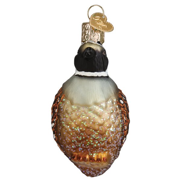 Quail Ornament - themonogram manor 
