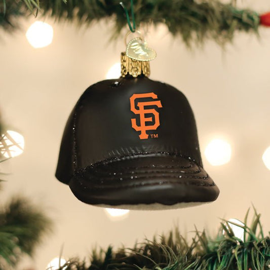 Giants Baseball Cap Ornament - themonogram manor 