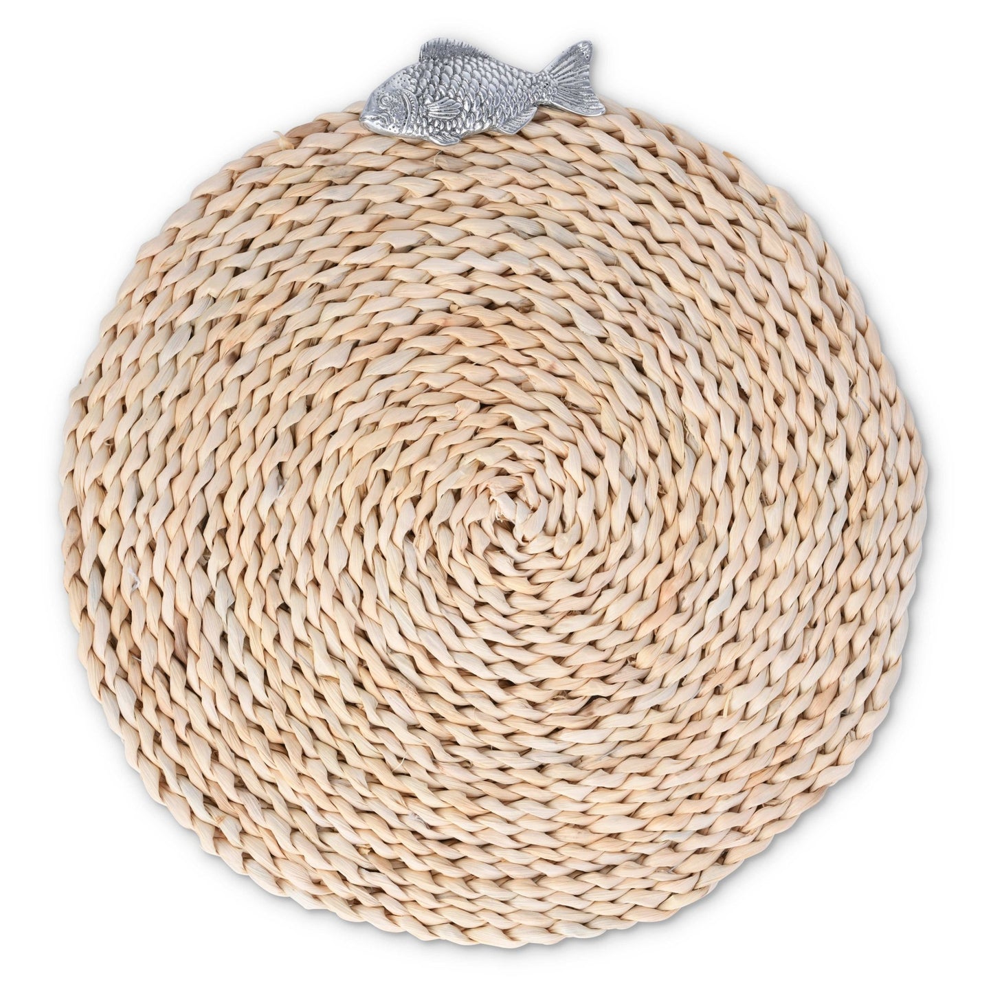Fish Twisted Seagrass Placemats - set of 4 - themonogram manor 