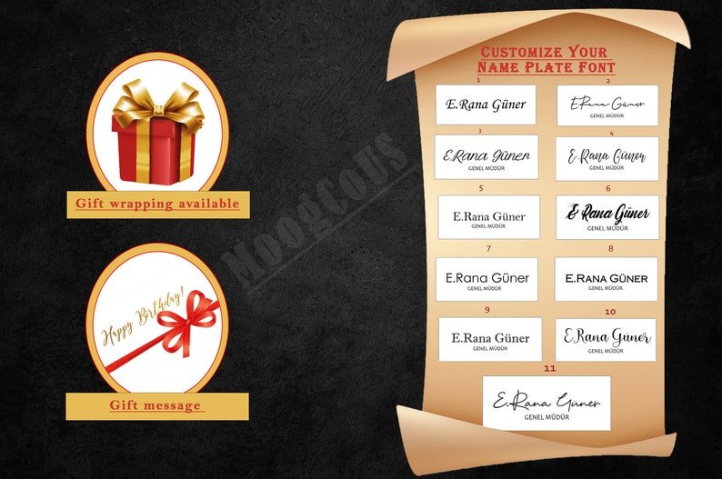 MOOG Prestige Wood Desk Set - Burgundy - 12PCS - themonogram manor 