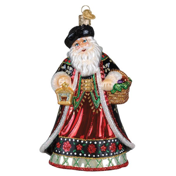 Slovak Father Christmas Ornament - #themonogram manor #