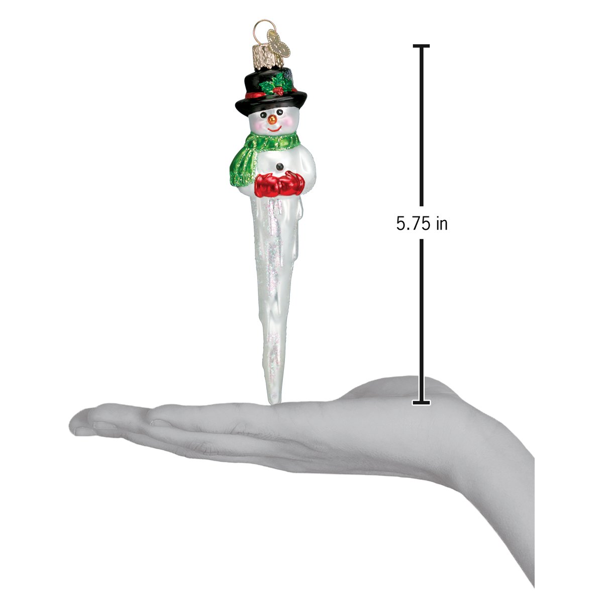Icicle Snowman Ornament - themonogram manor 