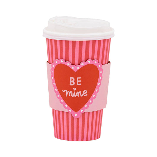 PLTG691 - Be Mine Doilies To Go Cups (8 ct) - themonogram manor 