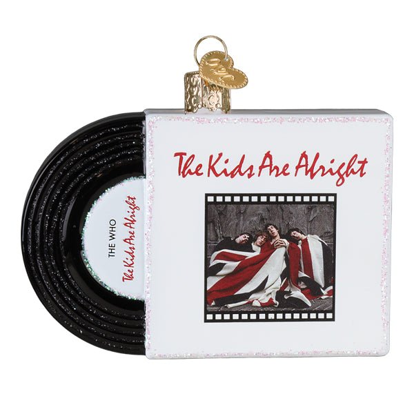 The Kids Are Alright Album Ornament - themonogram manor 