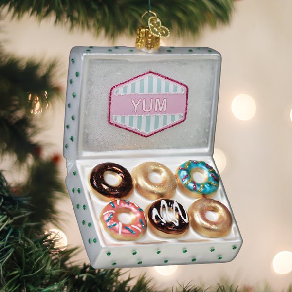Box Of Donuts Ornament - themonogram manor 