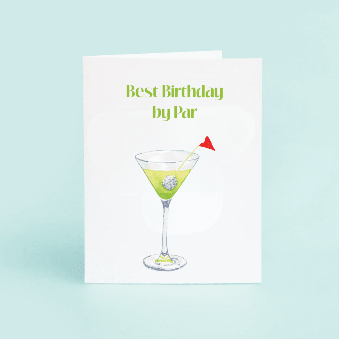 Golf Martini Birthday - themonogram manor 