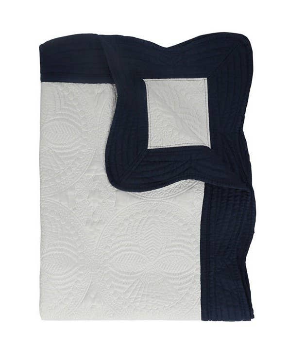 Heirloom Quilt - Baby Quilt Blanket Monogram - themonogram manor 
