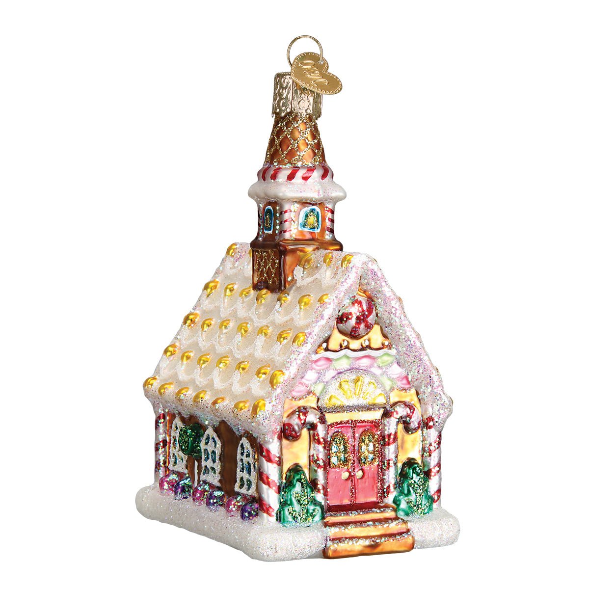 Gingerbread Church - themonogram manor 