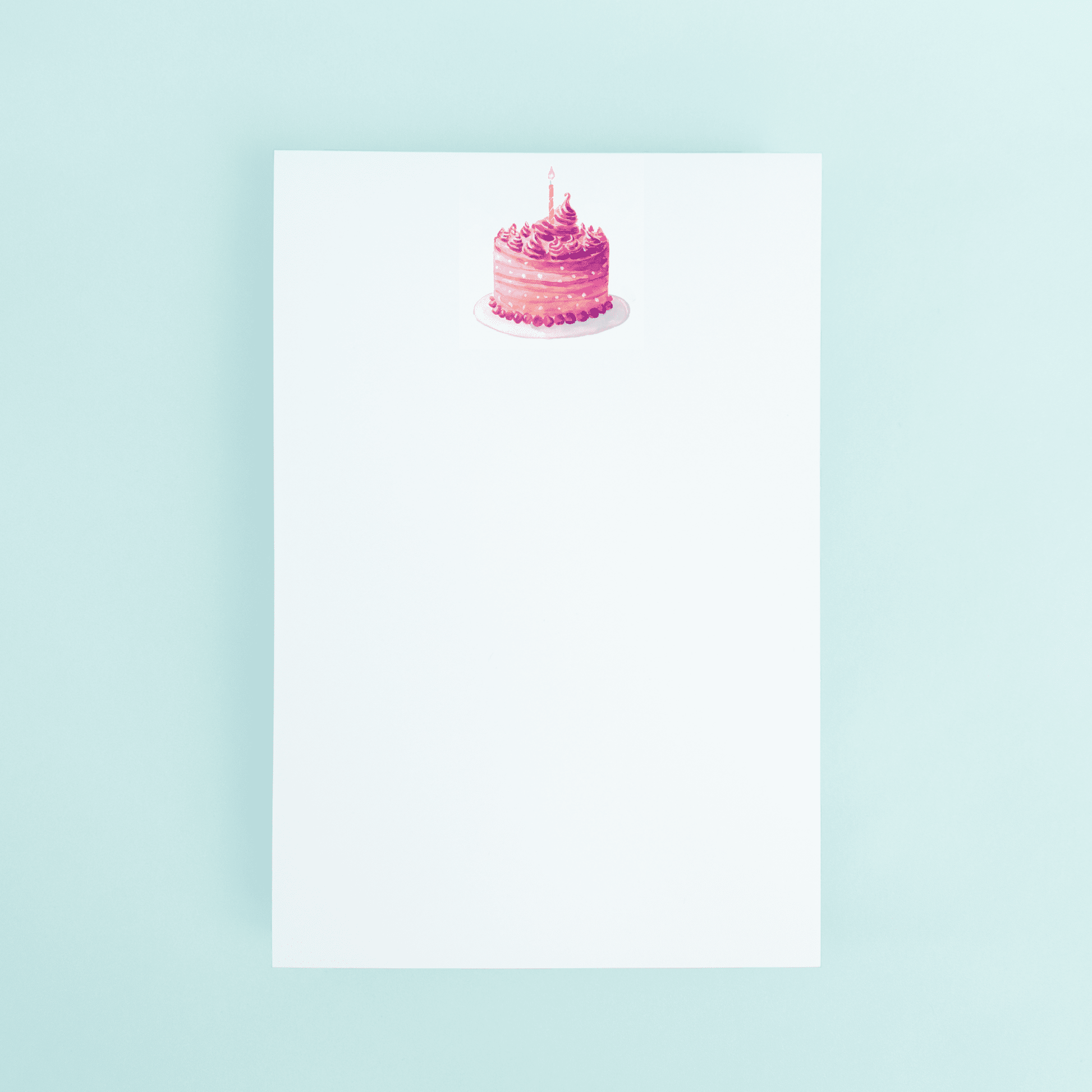 Pink Birthday Cake - themonogram manor 
