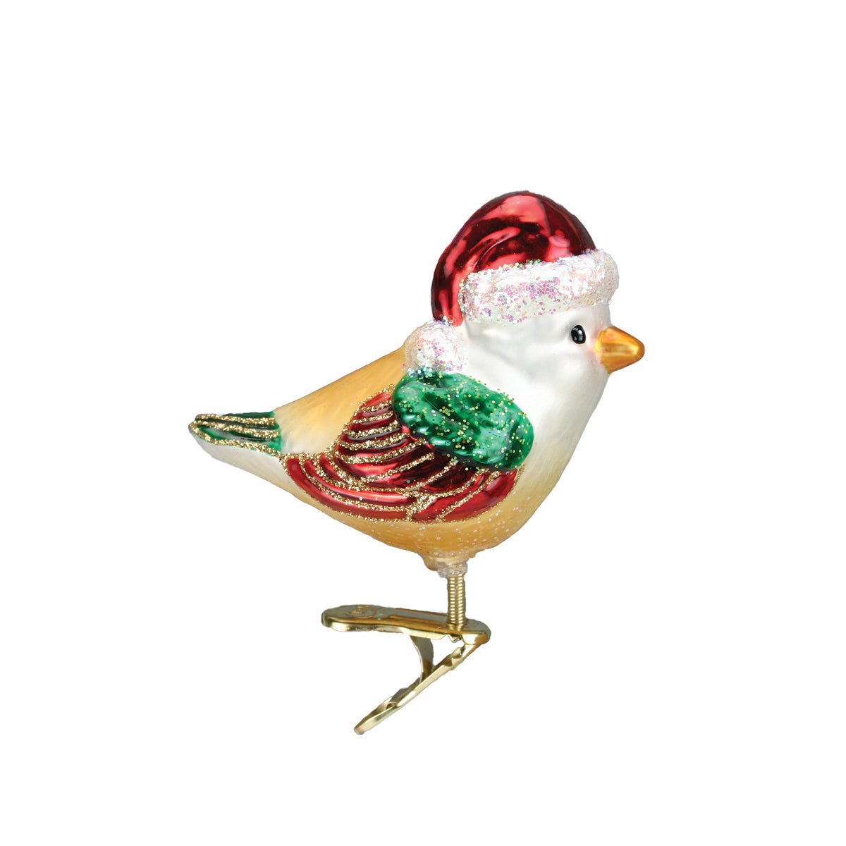 Santa Bird Ornament - #themonogram manor #