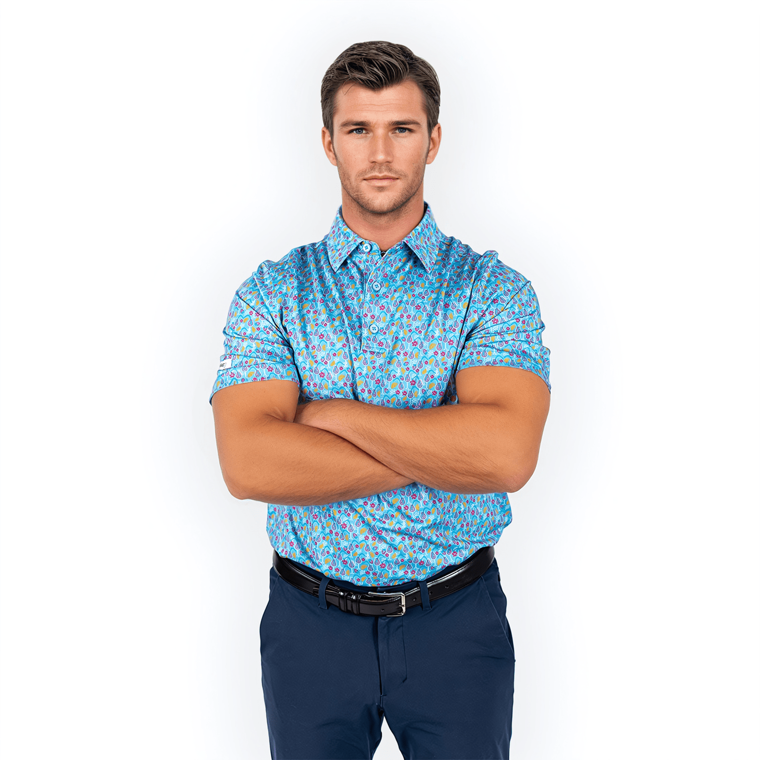 Time to Par/Tee Men's Polo - themonogram manor 