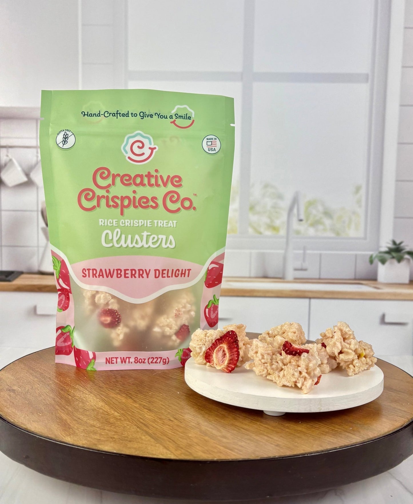 "Clusters" Strawberry Delight Crispie Mix Clusters - themonogram manor 