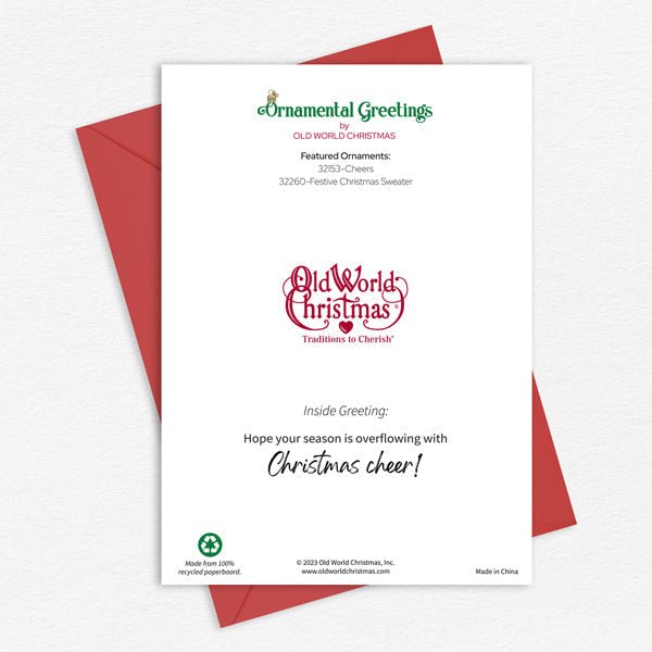 Jingle On Christmas Card - themonogram manor 