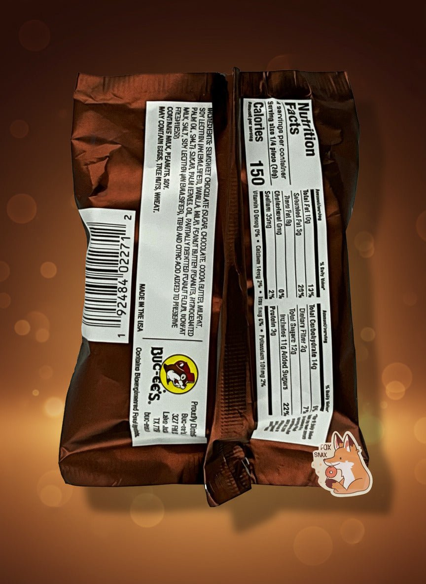Buc - ee's Dark Chocolate Peanut Butter OverBite - themonogram manor 