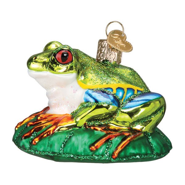 Red-eyed Tree Frog Ornament - themonogram manor 