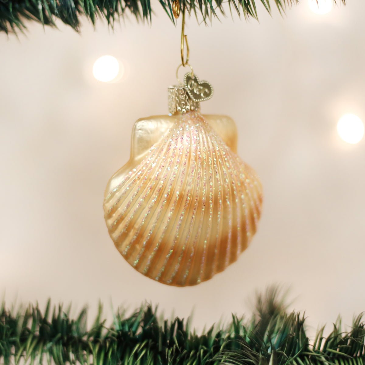 Scallop Shell Ornament - themonogram manor 