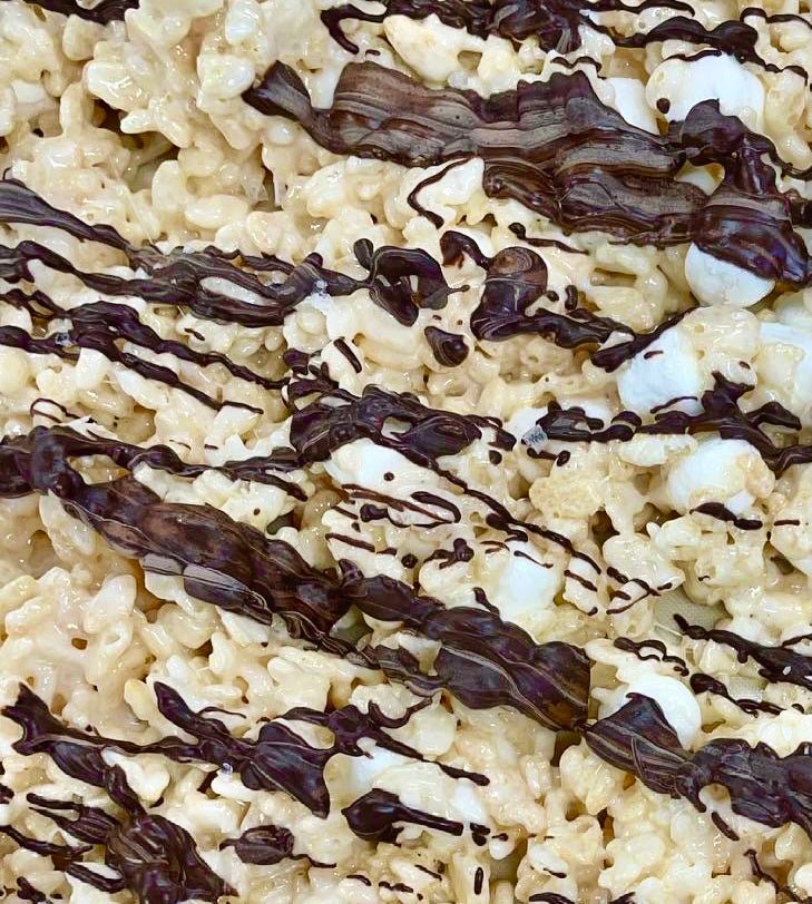 "Clusters" Salted Chocolate Crispie Mix Clusters - themonogram manor 