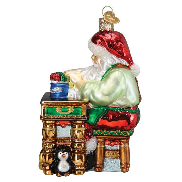 Workshop Santa Ornament - themonogram manor 