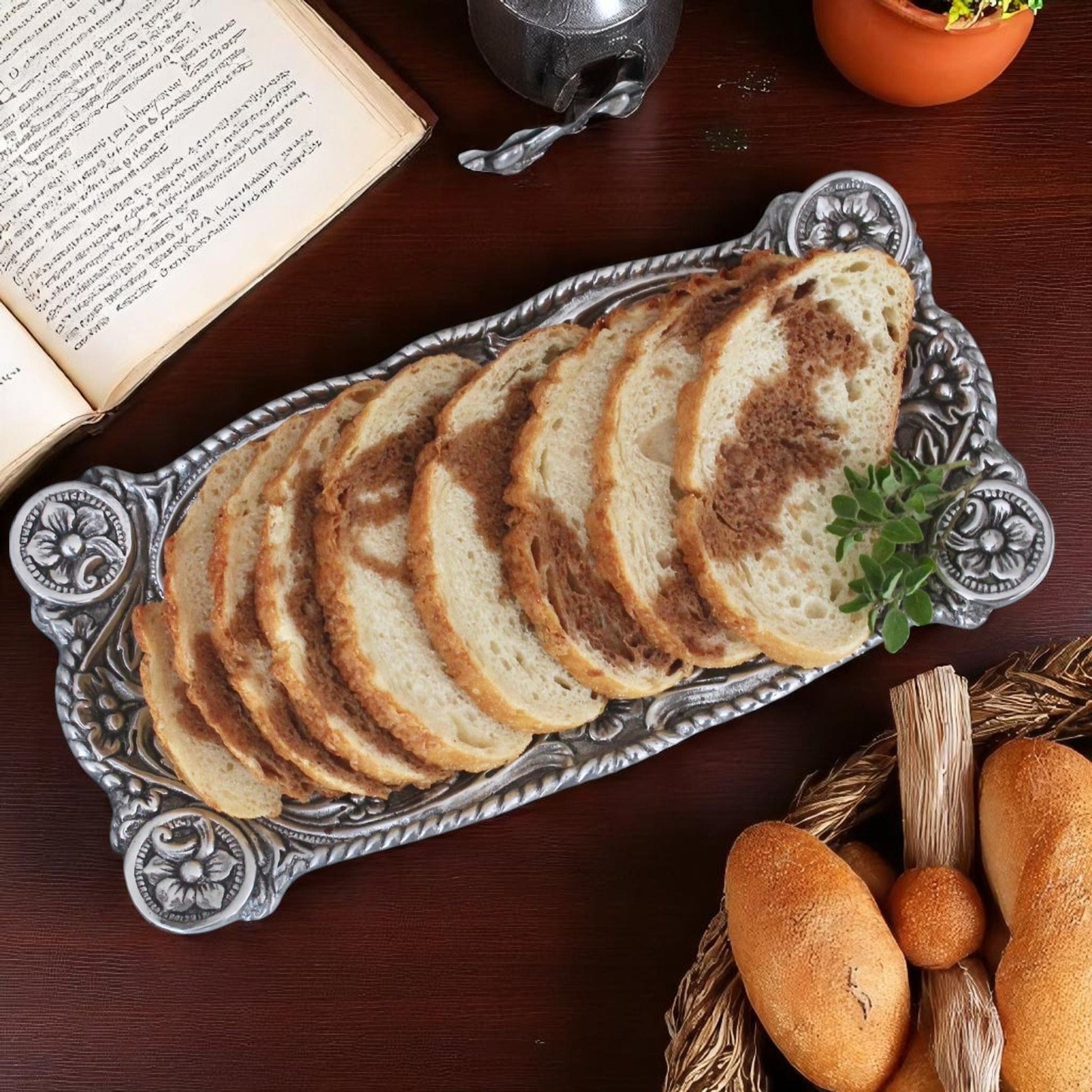 Concho Bread tray - themonogram manor 