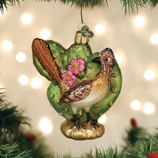 Roadrunner Ornament - #themonogram manor #