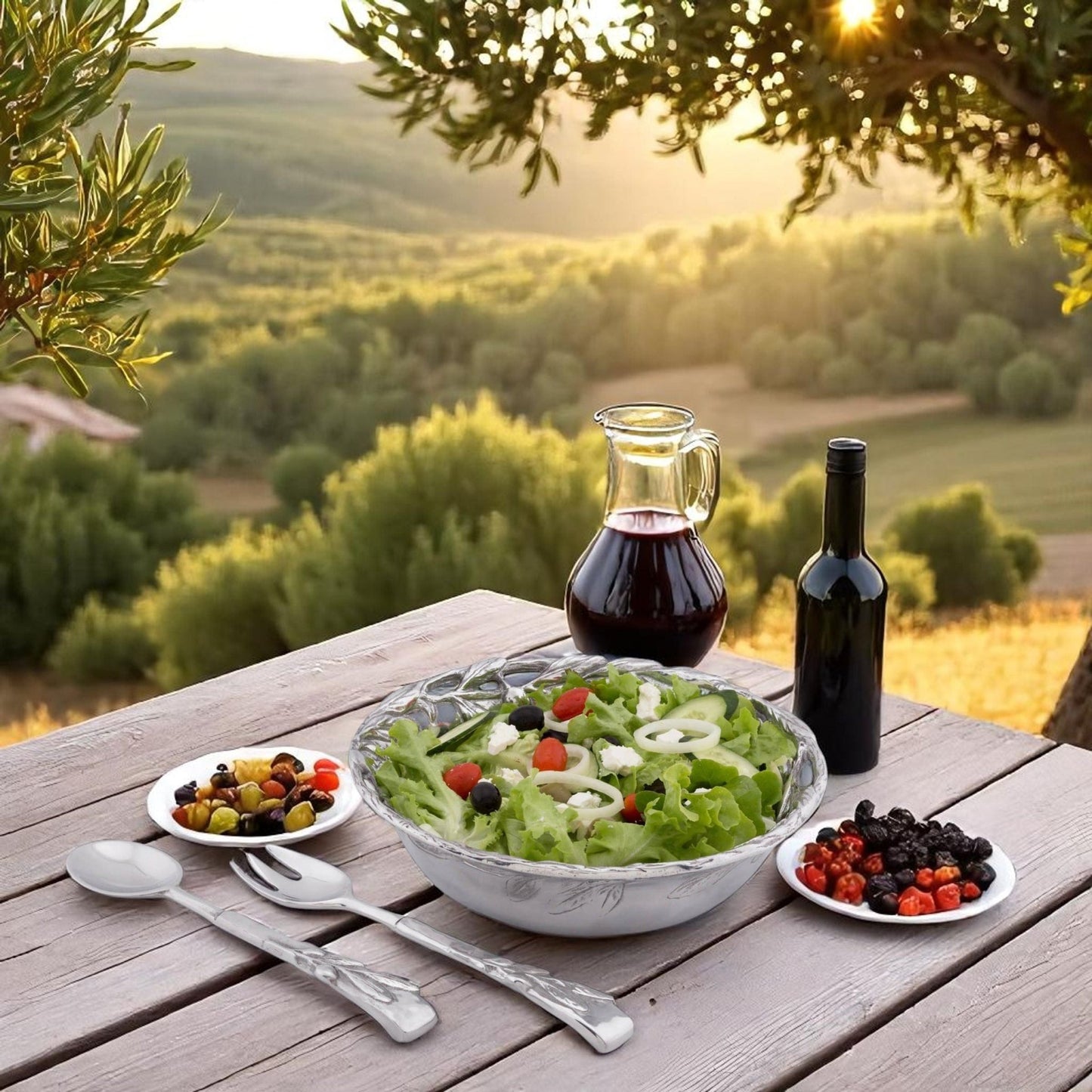 Olive Salad Set - themonogram manor 