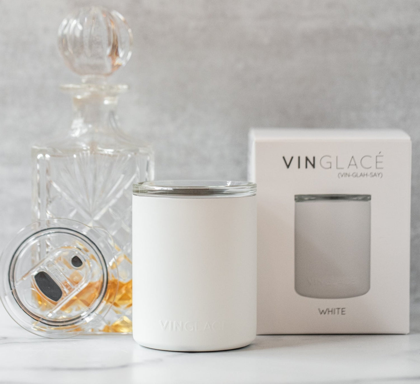 Glass Lined Whiskey Low Ball - themonogram manor 