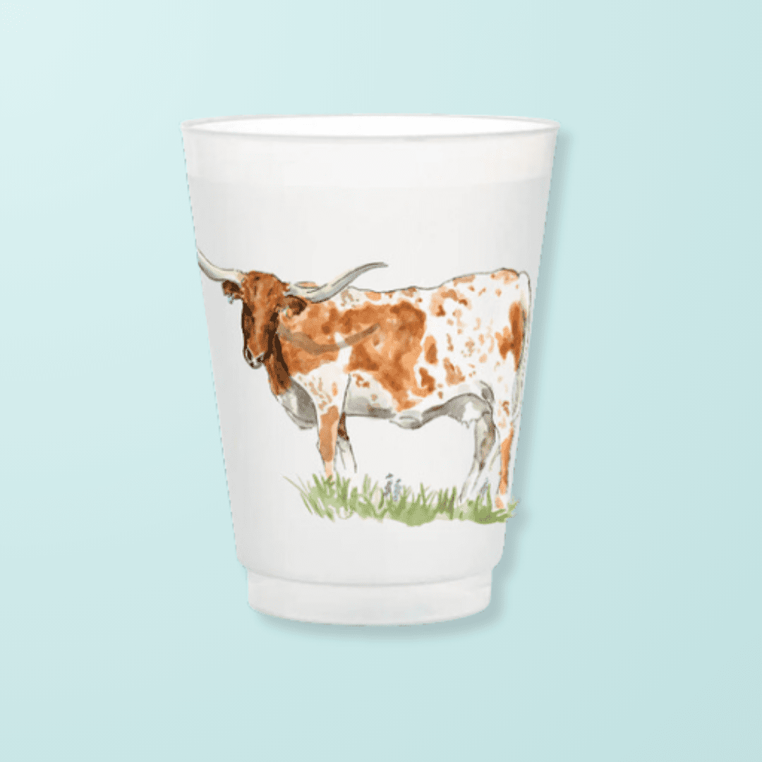 Texas Longhorn Cups - themonogram manor 