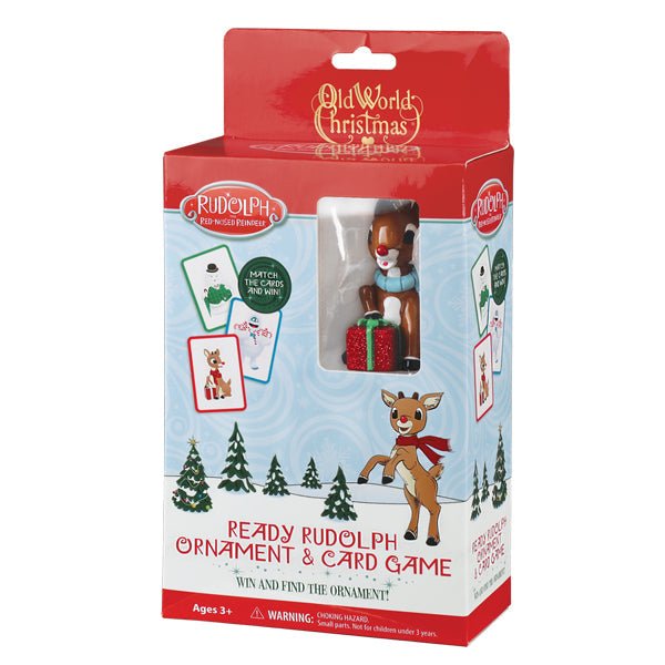 Ready Rudolph Ornament & Game - themonogram manor 