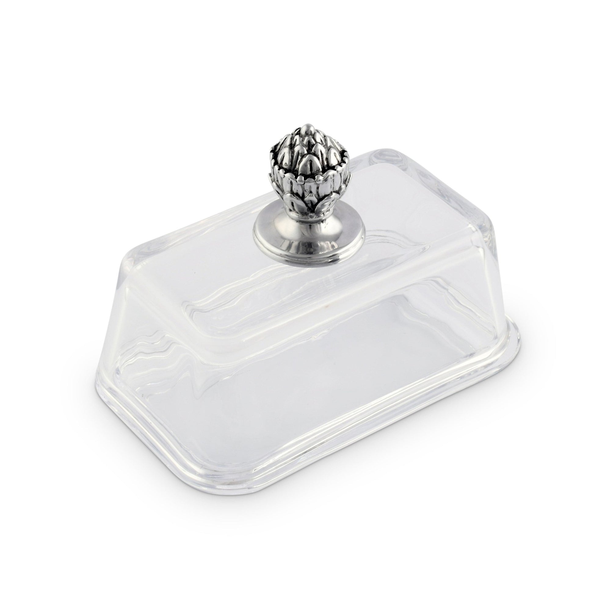 Glass Butter Dish - Concho - themonogram manor 