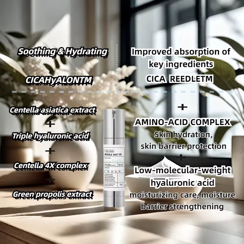 COSMETICS CICA Reedle Shot 700 Essence | Intensive Face Essence, Centella Complex, Hyaluronic Acid, Green Propolis Extract - themonogram manor 