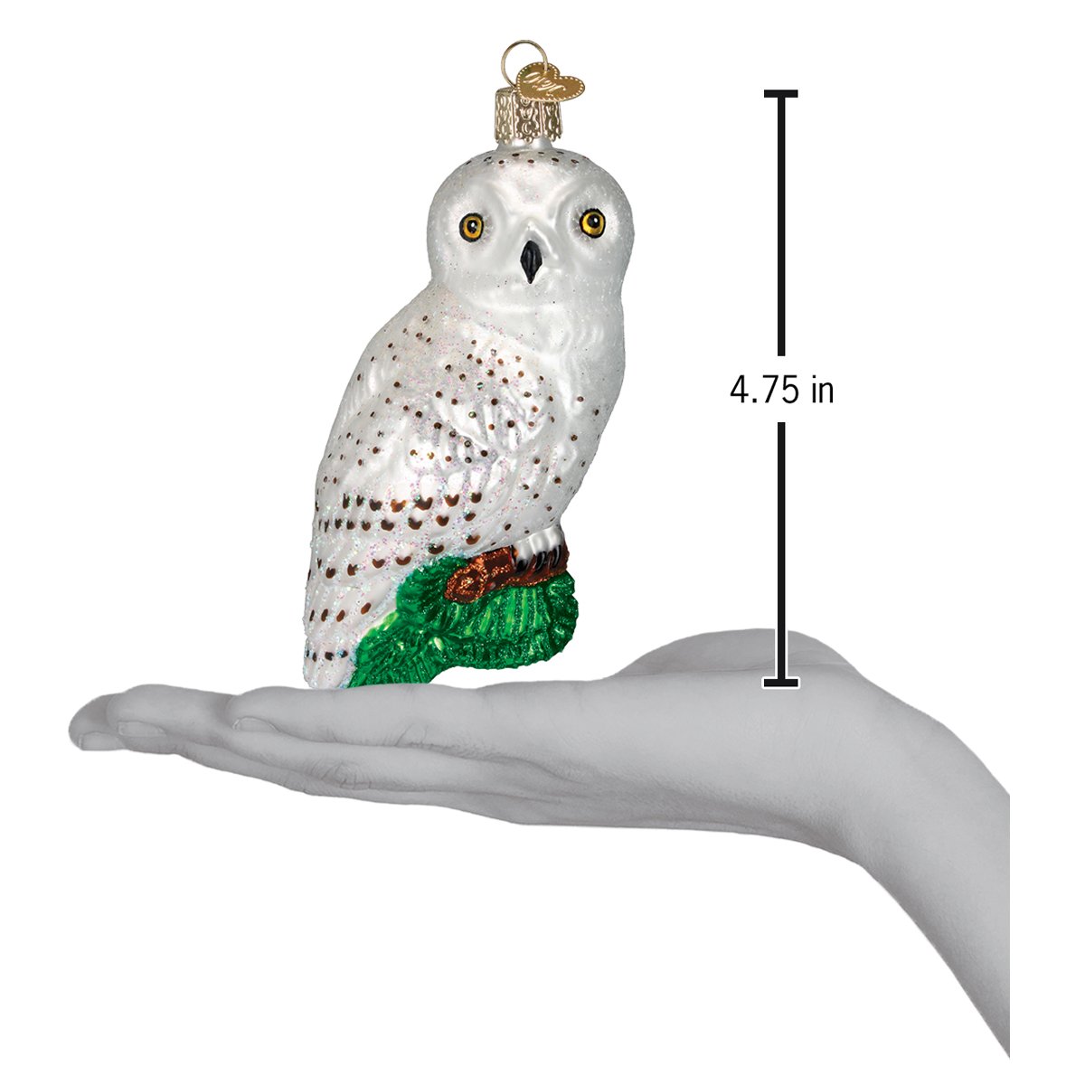Great White Owl Ornament - themonogram manor 