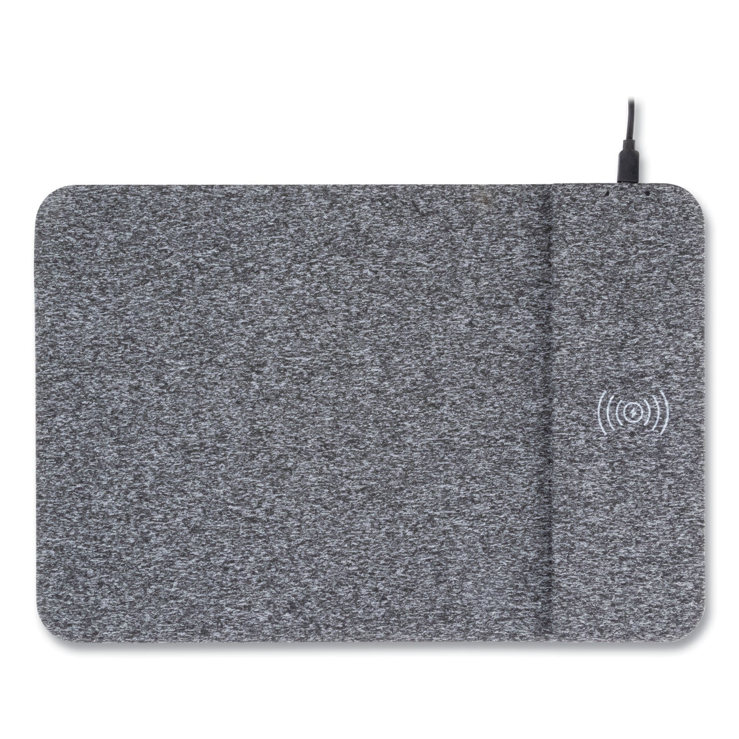 Allsop Powertrack Wireless Charging Mouse Pad, 13 x 8.75, Gray - themonogram manor 