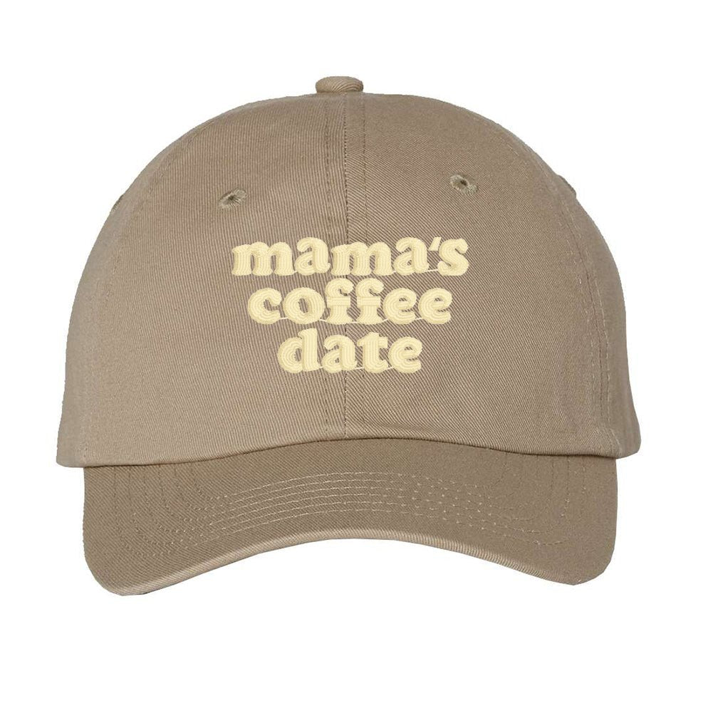Kids 'Mama's Coffee Date' Baseball Hat - themonogram manor 